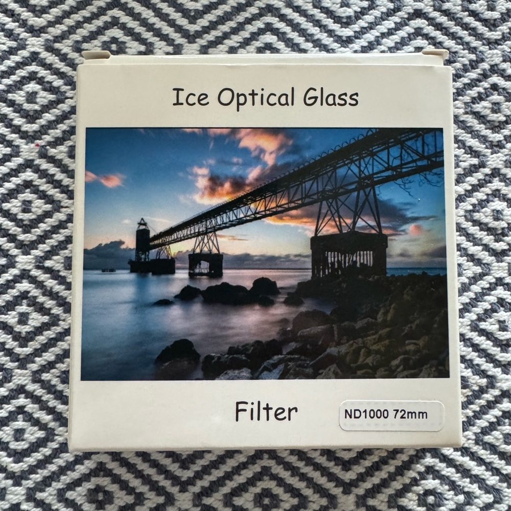 Ice Optical Glass Filter ND1000 72mm  NIB
